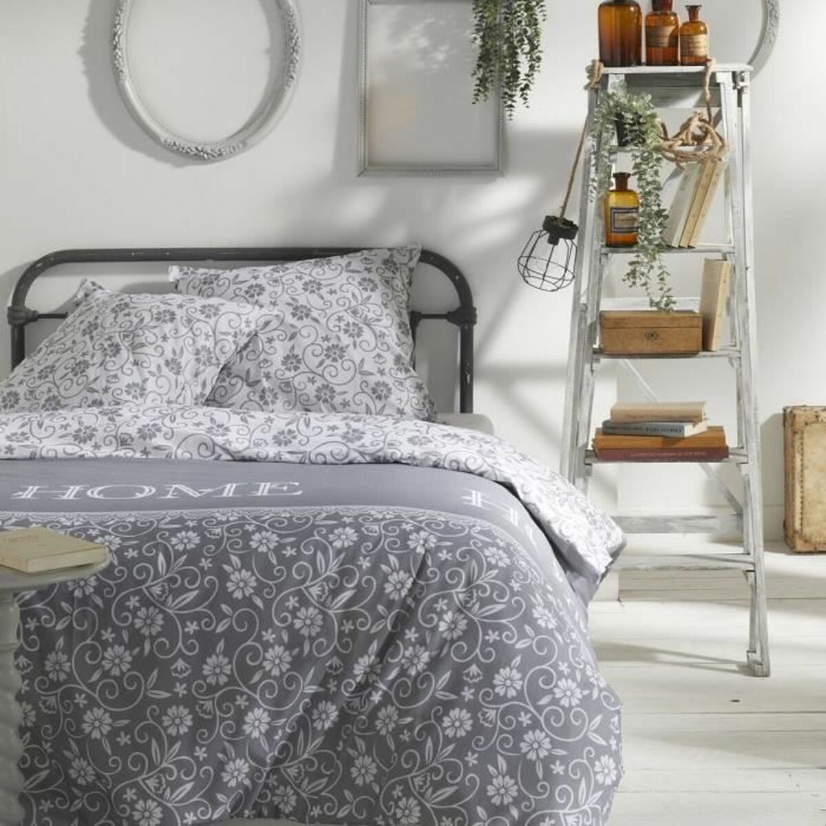 Parure de couette TODAY Capucine Gris 240 x 260 cm